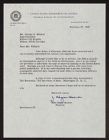 Letter from J. Edgar Hoover to George S. Willard